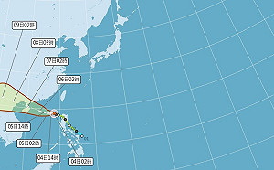 東半部短暫雨西部炎熱、北部飆37度高溫! 摩羯增強還有颱風醞釀中