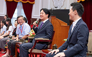 賴清德接見科展得獎師生 期勉保持好奇心、創造力