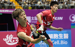 李哲輝楊博軒台北羽球賽男雙摘金 搭檔國際賽第5冠