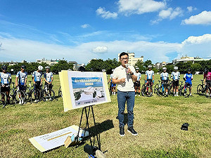 江啟臣、張清照爭取設置自由車館落腳台中清水 總經費達10億