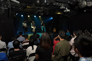 民進黨邀新二代歌手桃子A1J演唱  羅美玲、山田摩衣對談移民心境