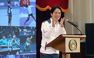 巴黎帕運台灣英雄凱旋 賴清德偕同蕭美琴接見：以你們為榮