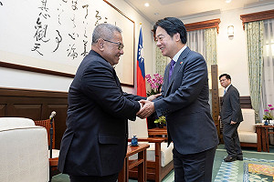 賴清德接見吐瓦魯國會議長  盼共同促進太平洋區域永續發展