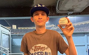 大谷翔平敲超速全壘打！17歲鐵粉接到驚呼