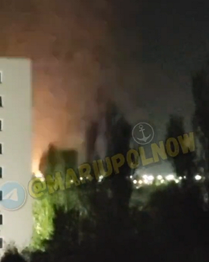 (影) 烏軍夜襲馬里烏波爾防空飛彈庫 俄近紅軍城2防空系統也被摧毀