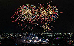 國慶焰火逾1,200發璀璨試放！ 張麗善：視聽覺雙重盛宴在雲林