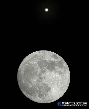 21世紀就只有一次! 中秋正逢土星合月 天文館曝觀賞時機
