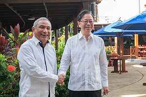 張善政率團訪友邦貝里斯 盼持續深化雙邊關係