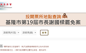 謝國樑罷免案共有283處各投開票所 可線上查詢到哪投票