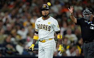 教士Arraez總算吞K！睽違逾140打席再遭三振