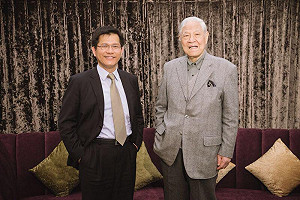 憶許文龍促成與李登輝情誼 林佳龍:盼大家都是民主台灣的知音