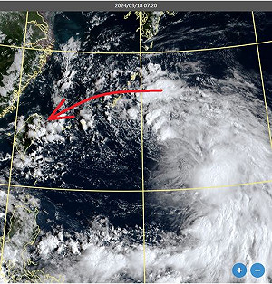 外出帶傘！潮濕冷空氣到達 鄭明典示警：有區域性強對流
