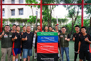 運動風氣盛!卓冠廷爭取健身房捐贈器材造福地方