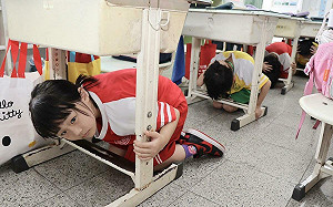 國家防災日高市各校避難疏散演練    科技輔助防災在大樹國小  