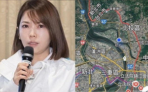 陳智菡塞車PO捷運紅線圖｢路上紅通通｣ 被笑翻撤圖還被酸：值20萬