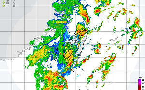 快訊》雨量暴增 新北三地淹水警戒  樹林區列一級地區 