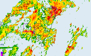 快訊》北台灣大雷雨警報！5縣市警戒 宜蘭梵梵溪發布災防告警 