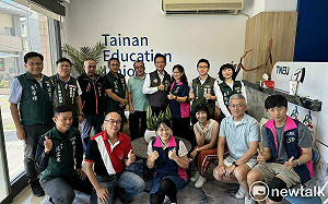 林俊憲偕十餘議員拜訪教師會  協助提升教師福利減輕教學負擔