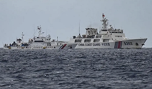 逾250中船盤據南海創新高! 後面還有山東艦攜055大驅要來 菲控惡霸入侵