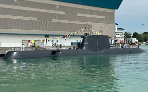 新加坡Type 218SG無敵級潛艦新戰力成形 無敵、完美入列服役