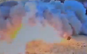 (影) 以軍打擊真主黨偷運軍火路線! 敘利亞黎巴嫩邊境挨轟地點有火箭彈射出