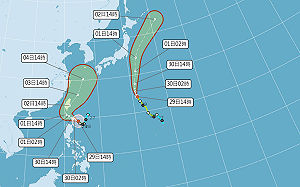 山陀兒颱風持續長胖增強！氣象署：不排除從「恆春半島」登陸