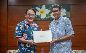 帛琉共和國獨立紀念日30周年 我特使遞交祝賀國書