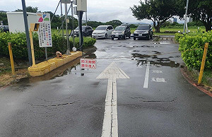 新北明9時起高灘地委外停車場只出不進 水門周邊紅黃線同步開放停車