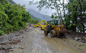 中颱「丹娜絲」來勢洶洶！農業部發布188條土石流黃色警戒