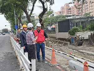 高市府視察校園防颱整備  確保師生出入平安