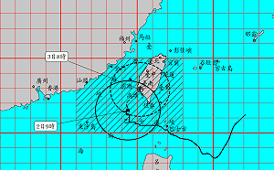 颱風山陀兒已34警報 未超過史上最多納莉64報紀錄