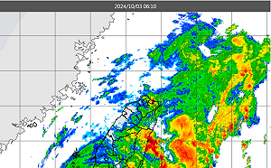 山陀兒龜速侵台持續減弱! 氣象署發布14縣市陸警：嚴防致災性風雨
