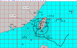 山陀兒路徑偏北！結構破壞程度減緩 氣象署示警：明仍是颱風等級