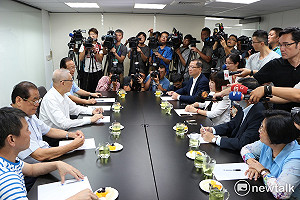 加強黨中央與黨團合作  吳敦義會見立委