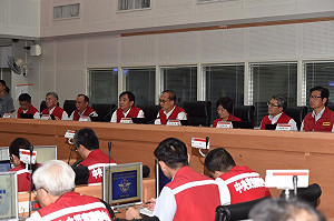 視察應變中心 林全：東部及南部加強警戒