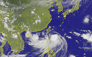 尼莎颱風1430發陸警 下午恐轉中颱