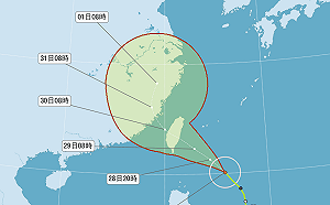 颱風影響飆高溫  尼莎預計14:30發陸警