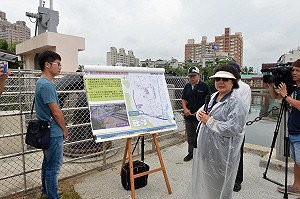 尼莎颱風進逼 陳菊+副手多路防汛整備