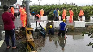 颱風夜民眾失蹤 消防局今兩度搜尋未果