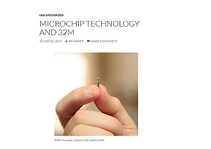 手指植晶片上班  揮手開門、登電腦、買零食