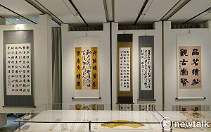 書壇「鄉賢」傾力推廣書法教育功在全台  翰墨傳馨──林明傳首次書法個展登場