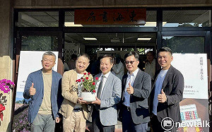 黃騰輝捐資200萬  助母校東海打造夢想玫瑰園