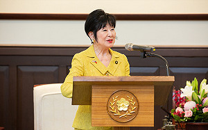 祝賀雙十國慶 日國會跨黨派議員抵台出席國慶典禮