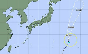 第19號颱風「百里嘉」生成　氣象署曝最新路徑