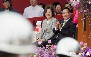 蔡英文、陳水扁國慶互動熱絡 賴清德：代表國家一代又一代的實力累積