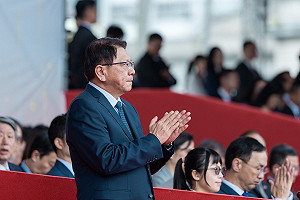 陪同賴清德出席國慶大典 潘孟安:若失去了民主、國家將不再有正當性