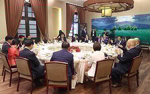 國慶日午宴日本國會議員團　賴清德：盼與石破茂內閣更密切合作