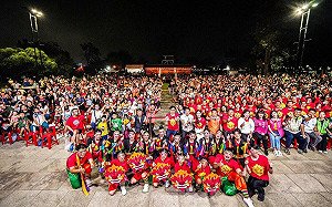 左營萬年季宮廟祝壽團成員昏厥  高市府第一時間關心慰問