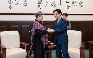 接見瓜地馬拉第一夫人貝娜多 賴清德盼加深產業合作