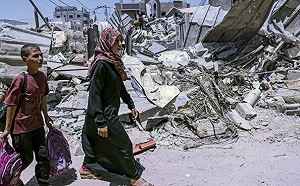 UN:以色列加大襲擊 往加薩物資運輸路線全斷